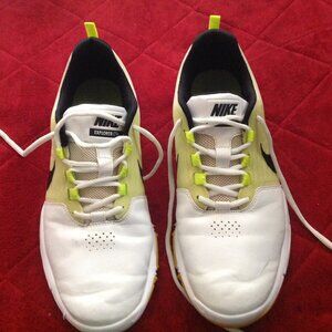 Nike Explorer SL Spikeless Golf Shoes White Volt Men’s Size 9.5